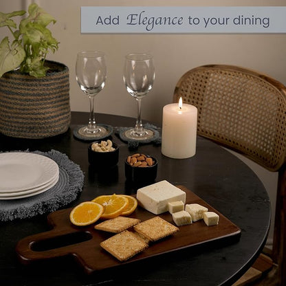 Wood Serving Board, 17"x10" Natural Honey